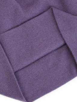 Шапка жен. каш ZZ-D11001 royal purple - Eleganzza фото 4