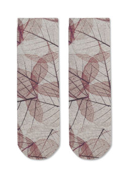 Цена за 2 пары. Носки Классические CONTE Носки с принтом FANTASY из смесовой пряжи с хлопком и льном бежевый - Conte elegant фото 7