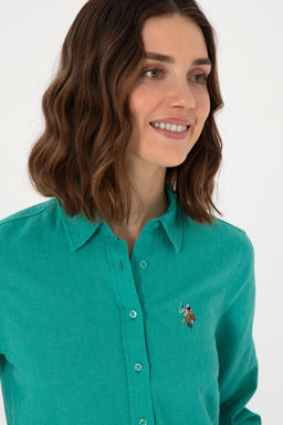 Kad_n Mint Uzun Kollu Basic G_mlek Sepette S_rpriz _ndirim - U.s. polo assn фото 2