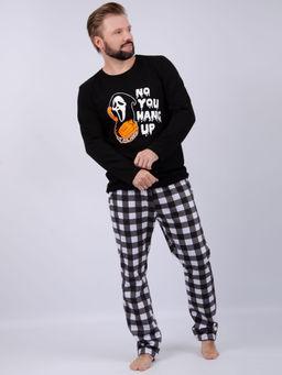 Пижама "Ужастики 2", футер начес