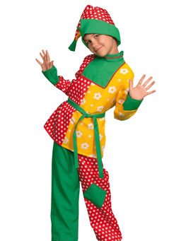 Костюм для мальчика Петрушка р-р. 134