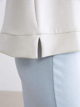 Bisiklet Yaka Oversize Kad?n Sweatshirt