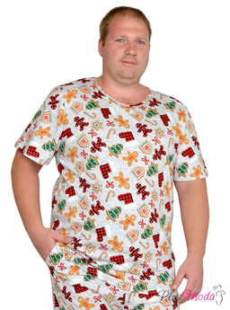 Футболка Модель №1297 размеры 44-84 - Plusmoda фото 2