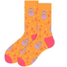 Носки р.35-40 Cute Animals Мишка с кружкой - Krumpy фото 5