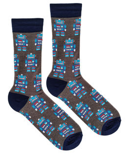 Носки р.40-45 Robots - Krumpy фото 2