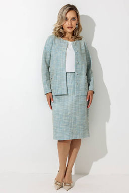 Жакет женский 4328/08/Голубой - Rise фото 4