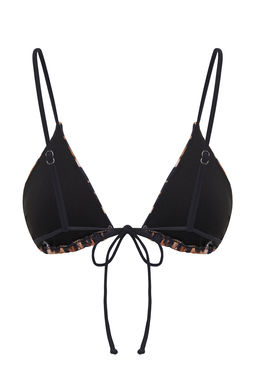 TRENDYOLMILLA Leopar Desenli Ucgen Bikini Ustu TBESS24BU00158 фото 13