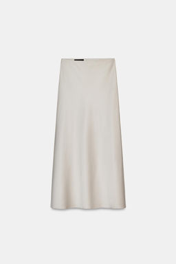 SATIN MIDI SKIRT - Zara фото 5
