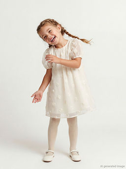 Bisiklet Yaka K?z ?ocuk Elbise