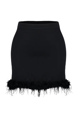 TRENDYOLMILLA Siyah Otrisli Etek TPRAW24ET00018  фото 7