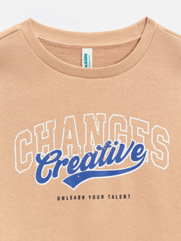 ACOOLA / Джемпер детский для девочек Vlasta_sw бежевый  фото 5