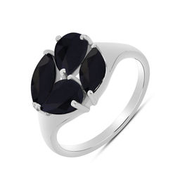 Кольцо, сапфир корунд, Лада