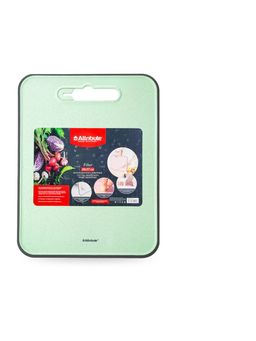 Доска разделочная FIBER mint 37х28см с ножеточкой