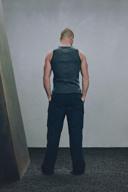 RIBBED TANK TOP X SR_A - Zara фото 7