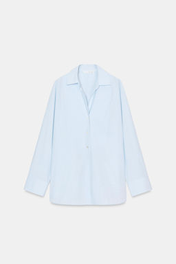 ZW COLLECTION POPLIN SHIRT - Zara фото 10