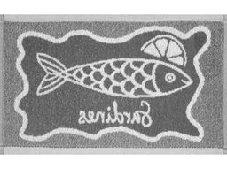 Полотенце махровое 1с105.413ж1 Сардины(графит6) 50х30 см