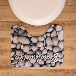 Коврик для ванной Этель Beautiful life, 50×40 см, велюр