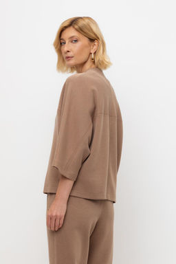 ЕВТ 3281/охра коричневая жакет жен