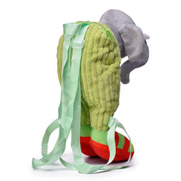 Мягкая игрушка "Слон" в сандалях, 30 см.