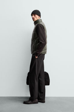 80% DOWN - 20% FEATHER WATER-REPELLENT QUILTED GILET ORIGINS - Zara фото 12