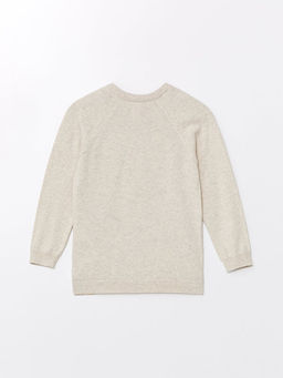 Bisiklet Yaka Uzun Kollu Erkek Bebek Triko Kazak - Waikiki фото 2