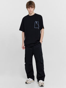 Футболка мужская черная с принтом-портретом черный +печать 111846 - Mark formelle фото 9