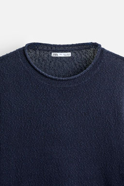 TEXTURED STRUCTURAL SWEATER - Zara фото 8