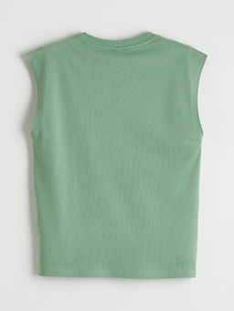 Bisiklet Yaka NYC Bask?l? Erkek ?ocuk Atlet