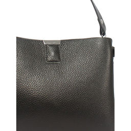 Сумка женская натуральная кожа JRP-99119, 3отд, 2 плечевой ремень, черный 265950 - Adelia фото 4