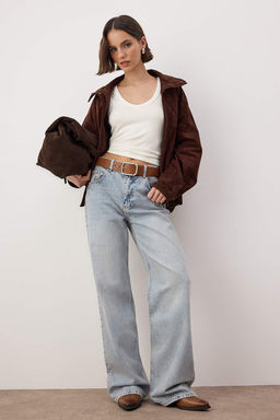 Mavi Yuksek Bel Wide Leg Jeans TWOAW26JE00298