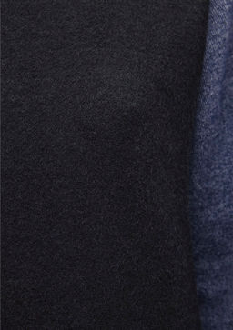 Uzun Kollu Antrasit Cizgili Tisort - Mavi фото 7