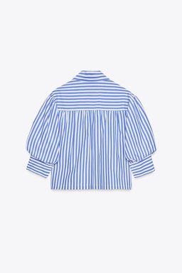 ZW COLLECTION POPLIN SHIRT - Zara фото 31