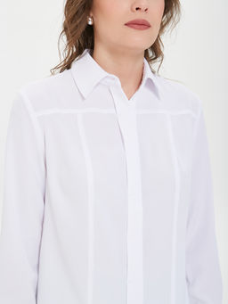 Блуза с потайной застёжкой - Priz фото 16