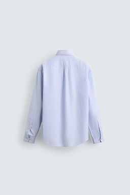 REGULAR FIT STRIPED SHIRT - Zara фото 7