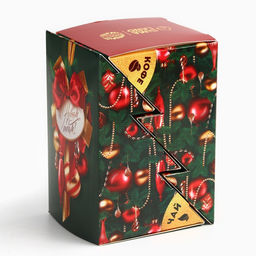 Подарочный набор новогодний С Новым годом, чай, кофе - Фабрика счастья фото 5