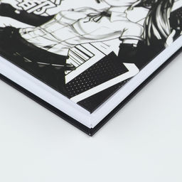 Скетчбук в твердой обложке на гребне А5, 80 л. 100 г/м Аниме. Комикс - Artfox фото 3