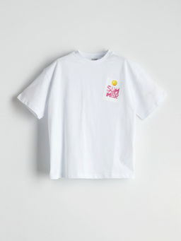 Bisiklet Yaka K?z ?ocuk Ti??rt