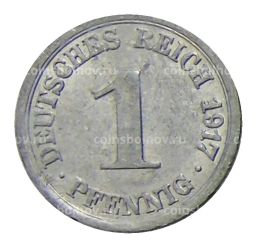 1 пфенниг 1917 года G Германия