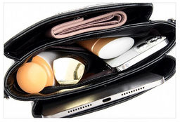 KAIDIFEINIROO Сумка женская с двумя ремнями 8685 фото 7