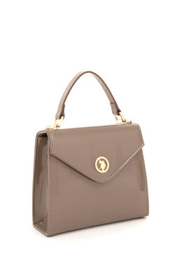 Женская сумка из лакированной кожи норки - U.s. polo assn фото 4