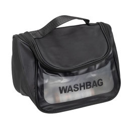 Kristaller Косметичка женская Washbag zippered envelope, чёрный  фото 2