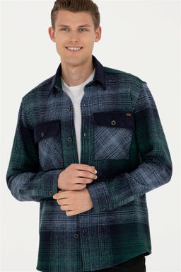 Мужская рубашка Petrol с длинным рукавом - U.s. polo assn фото 3