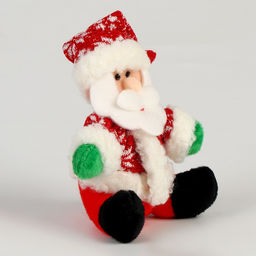 Мягкая игрушка Новый год на подвесе, виды МИКС - Simaland фото 2