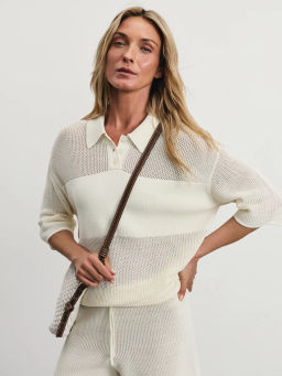 Удлиненный вязаный джемпер из вискозы / Zarina