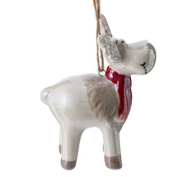 Украшение новогоднее "Олень", L7 W4,5 H8,5 см, 3в.