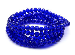 Бусы-браслет на резинке из циркона кукуруза гр.6мм зеленый хамелеон, 86см. Радуга камня  фото 37