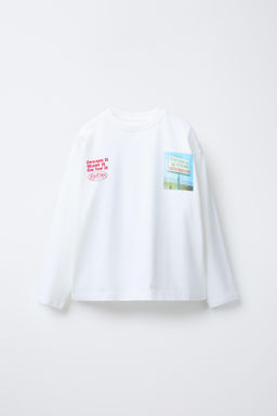 PETROL STATION PRINT T-SHIRT