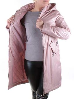 2051 PINK Пальто демисезонное женское AiKESDFRS - Fashion фото 8