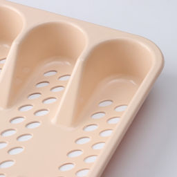 Лоток для столовых приборов в ящик, 5 секций, 33×26 см, пластик, МИКС