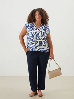 Beli Lastikli Havu? Kesim Kad?n Pantolon